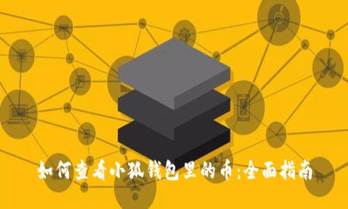 如何查看小狐钱包里的币：全面指南