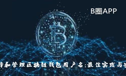 如何选择和管理区块链钱包用户名：最佳实践与安全指南