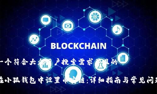 思考一个符合大众用户搜索需求并且的

如何在小狐钱包中设置币安链：详细指南与常见问题解答